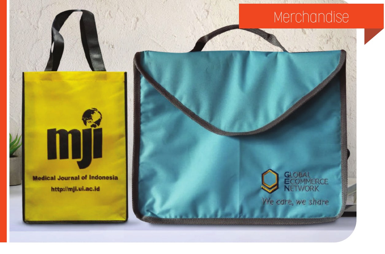Custom branded merchandise bags